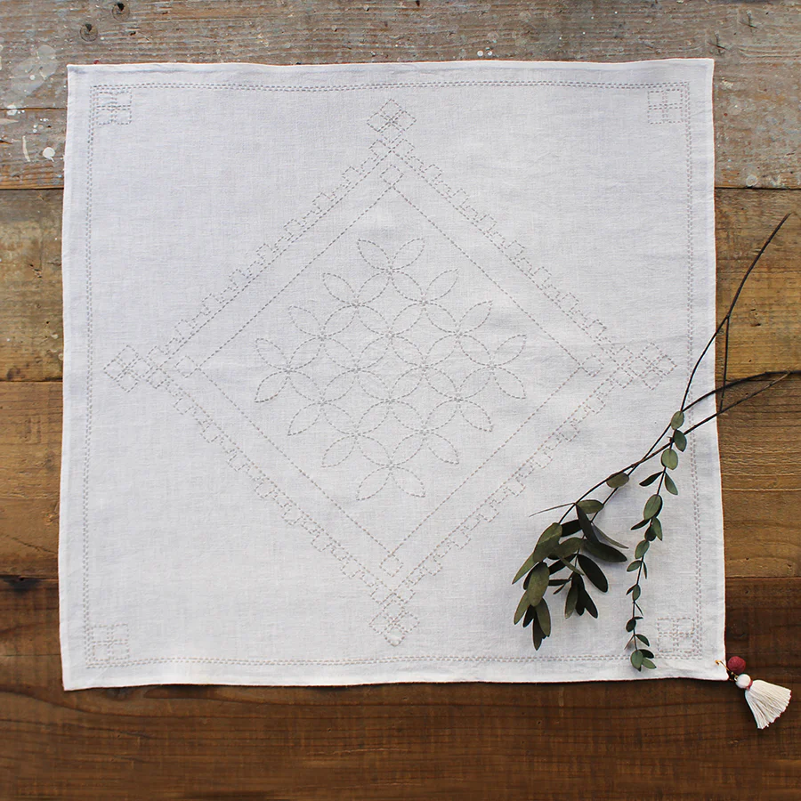 Cohana Linen Cloth Sashiko Kit