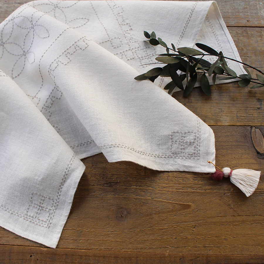 Cohana Linen Cloth Sashiko Kit