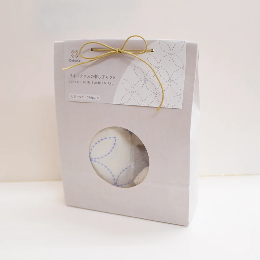 Cohana Linen Cloth Sashiko Kit
