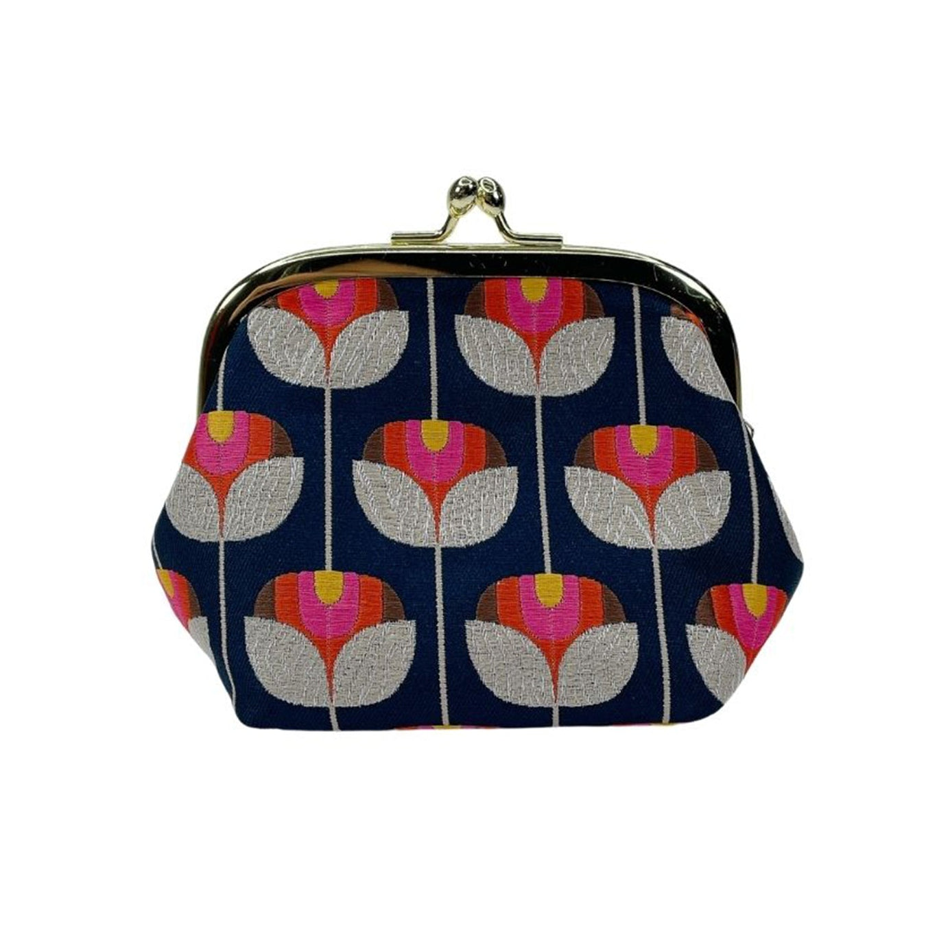 Nishijin-ori Woven Clasp Pouch