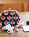 Nishijin-ori Woven Clasp Pouch