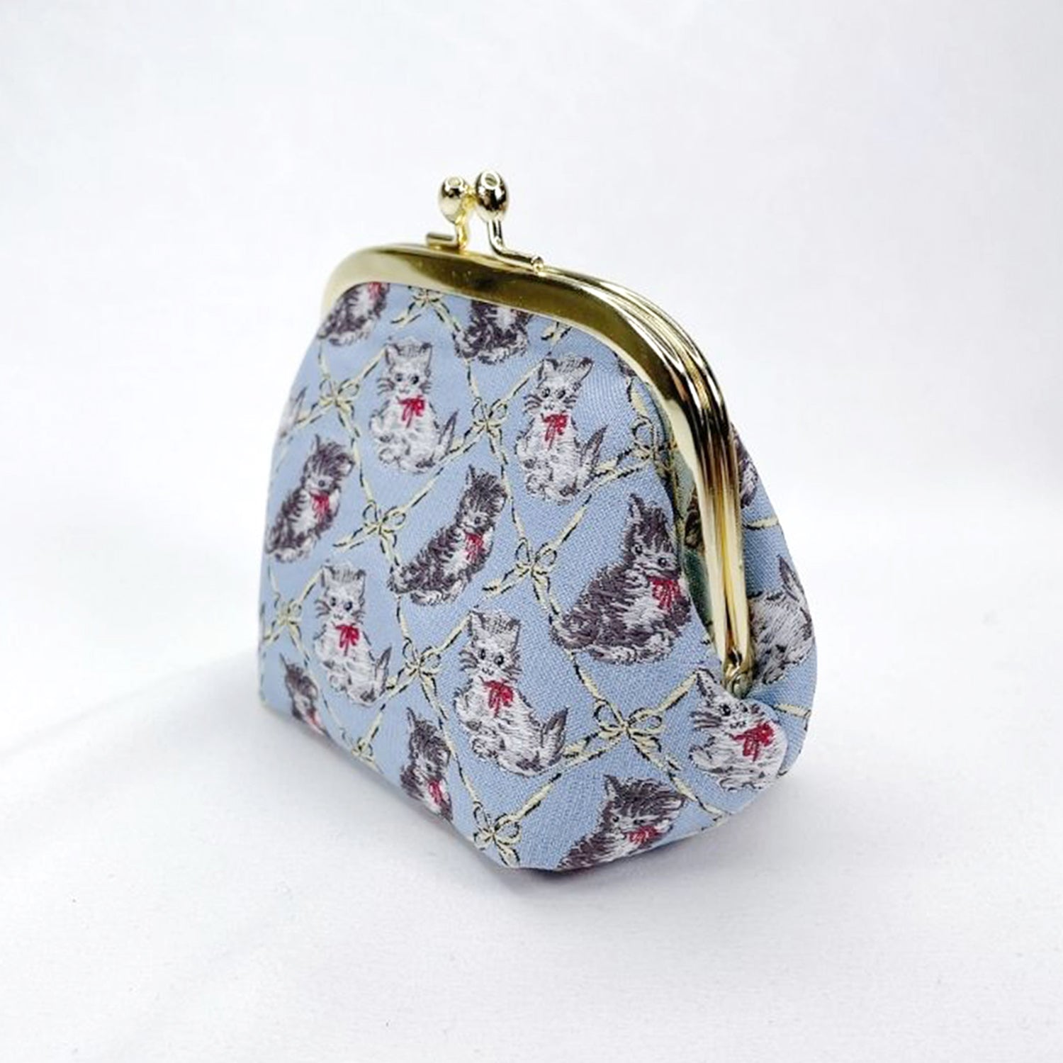 Nishijin-ori Woven Clasp Pouch