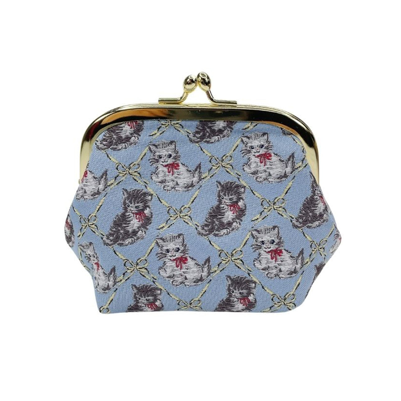 Nishijin-ori Woven Clasp Pouch