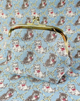 Nishijin-ori Woven Clasp Pouch