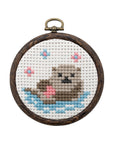 Mini Round Frame Cross Stitch Kit