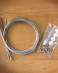Mizuhiki Cat Bag Charm Kit - Silver