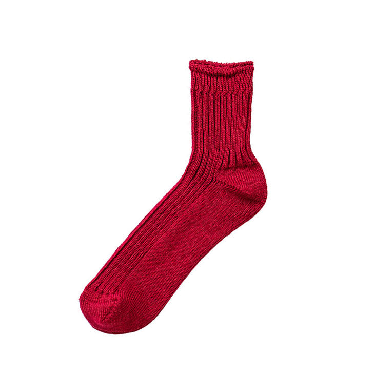 [Kokka Lifestyle] Linen Ribbed Short Socks