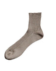 [Kokka Lifestyle] Linen Ribbed Short Socks