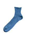 [Kokka Lifestyle] Linen Ribbed Short Socks