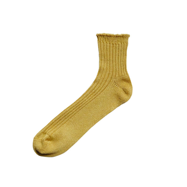 [Kokka Lifestyle] Linen Ribbed Short Socks