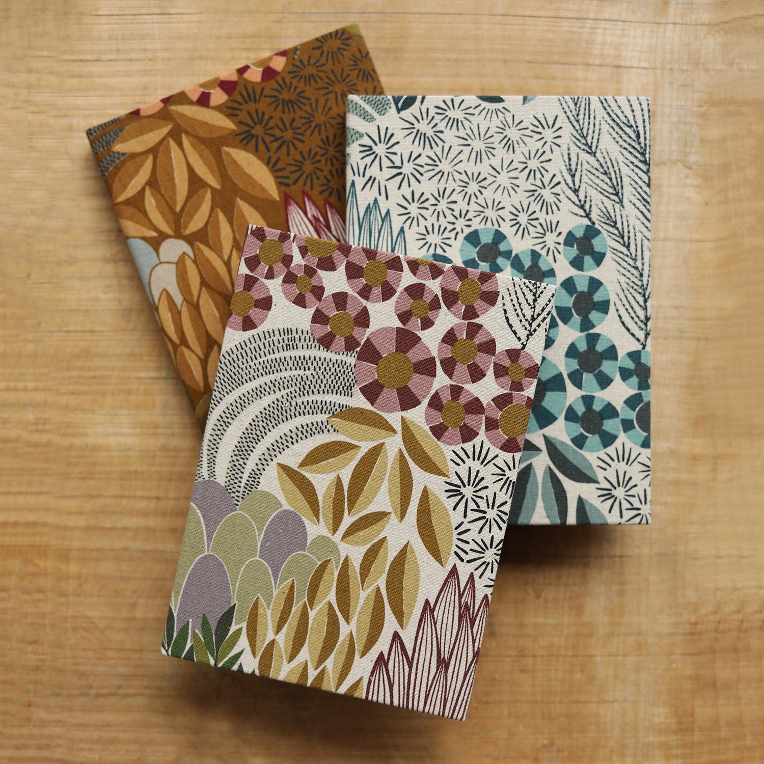 [Kokka Lifestyle] Bookhou Fabric Notebooks