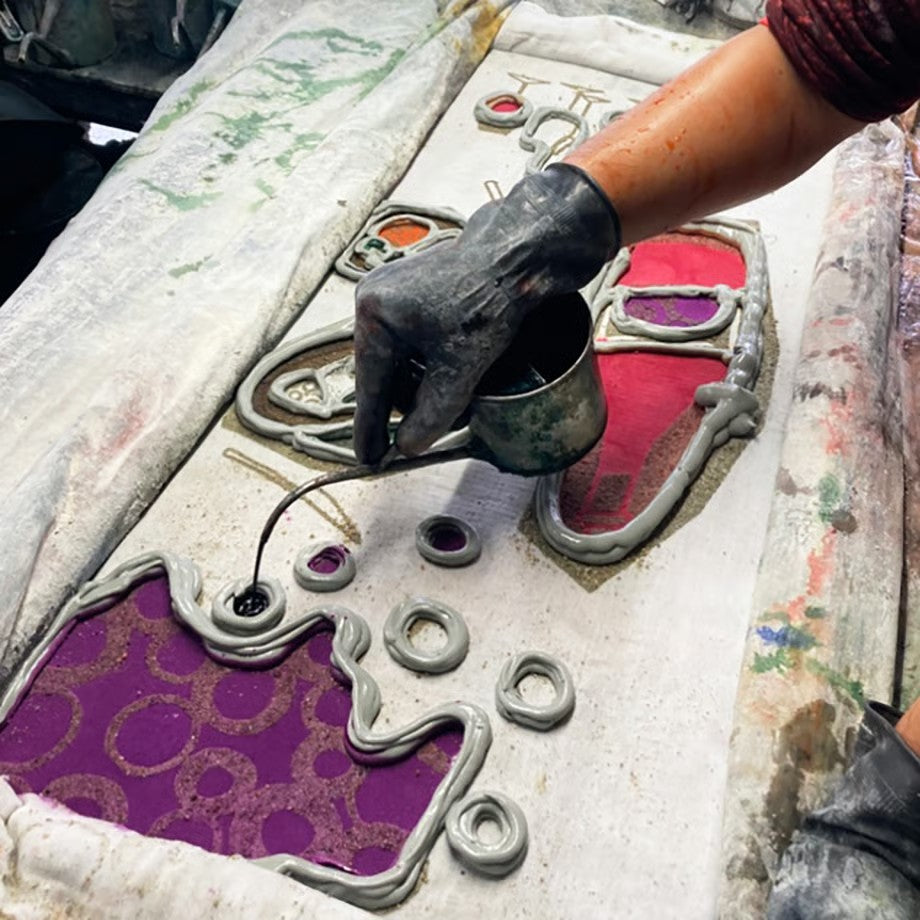 [Kokka Lifestyle] Nijiyura Cotton Tenugui - Red Wine