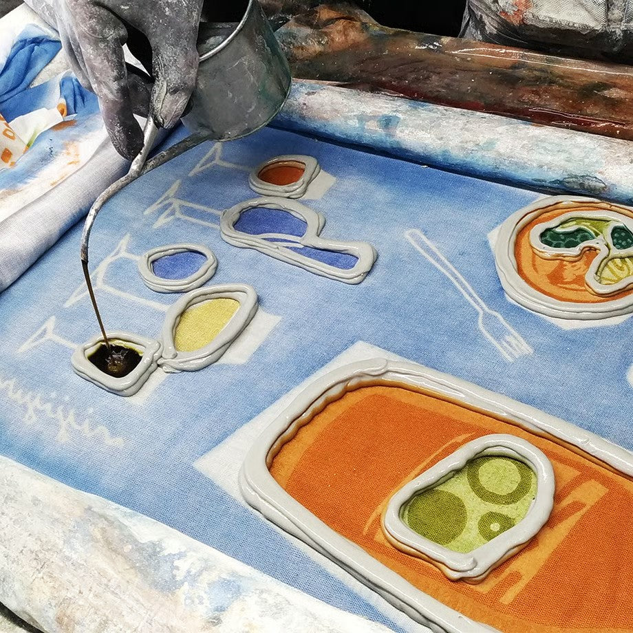 [Kokka Lifestyle] Nijiyura Cotton Tenugui - White Wine