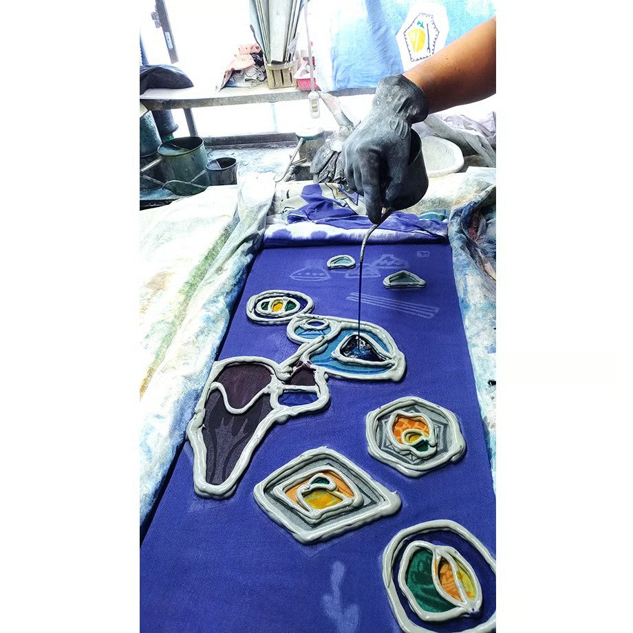 [Kokka Lifestyle] Nijiyura Cotton Tenugui - Sake