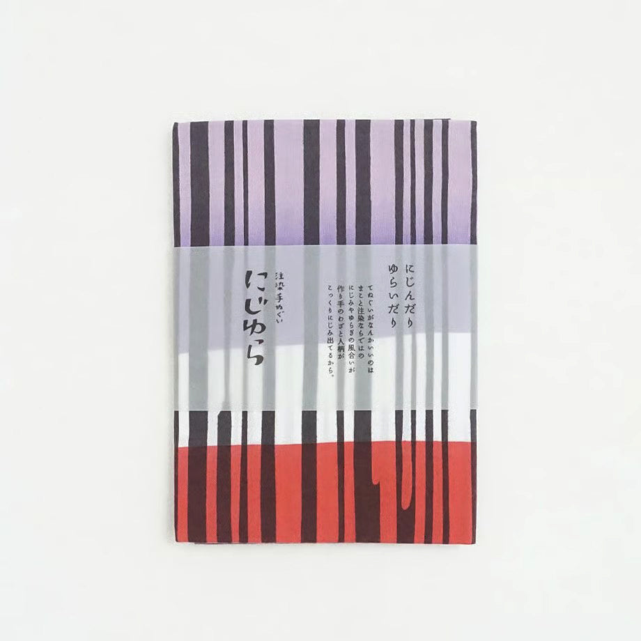 [Kokka Lifestyle] Nijiyura Cotton Tenugui - Chusen Japan