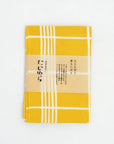 [Kokka Lifestyle] Nijiyura Cotton Tenugui - Yellow Lattice