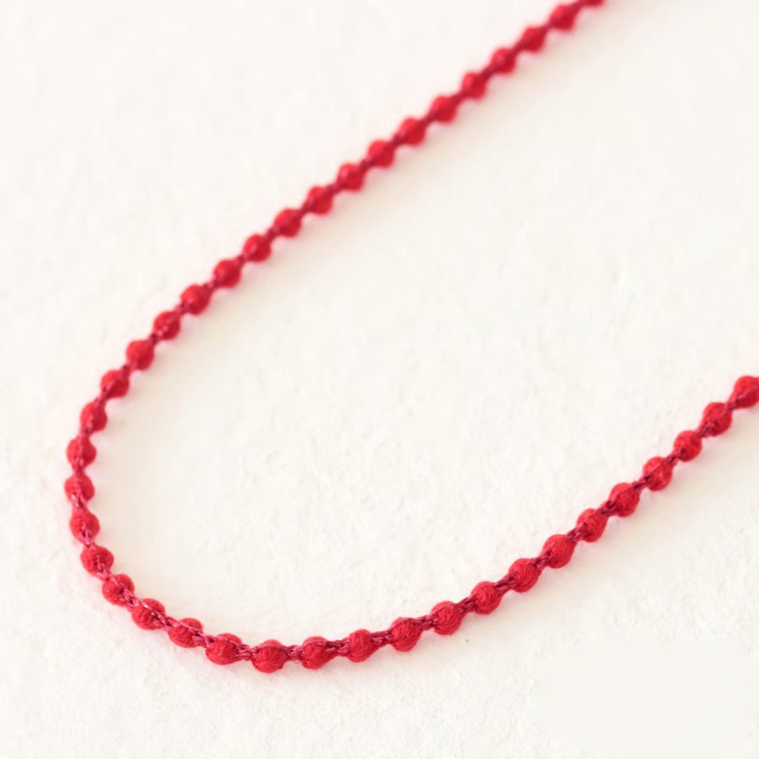 [Kokka Lifestyle] Micro Sphere 45 Embroidered Necklace