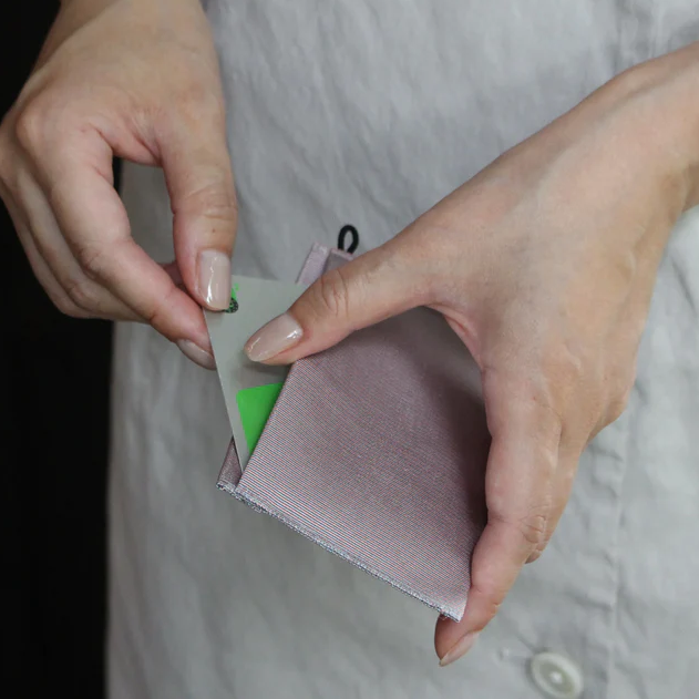 [Kokka Lifestyle] Upcycled Woven Flat Pouch S