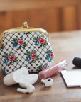 Nishijin-ori Woven Clasp Pouch