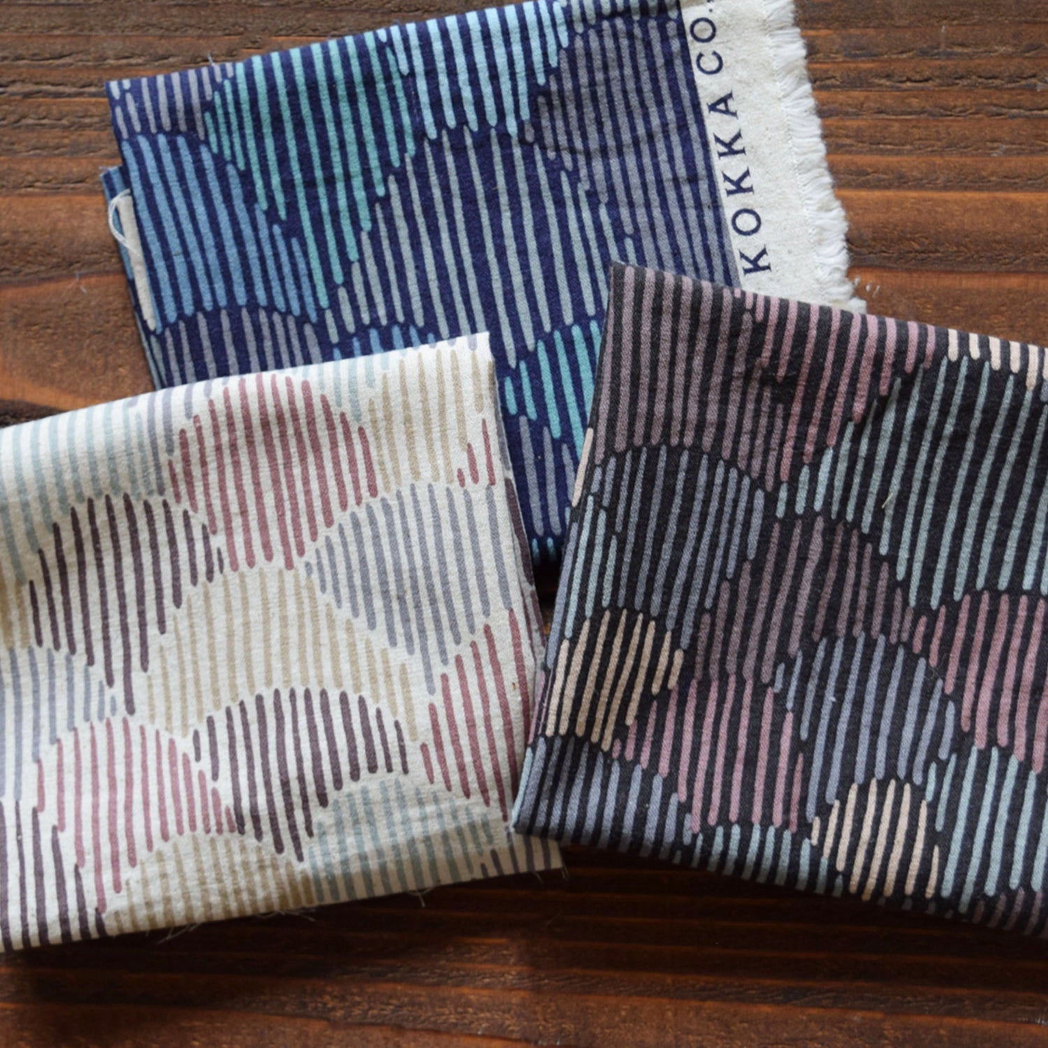 [Fabric Sample] Pathway by Bookhou - Scallops Cotton Linen Sheeting