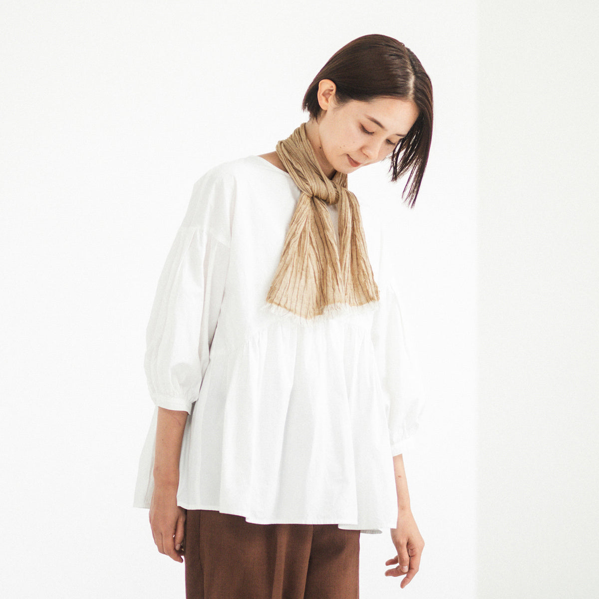 [Kokka Lifestyle] Cotton Linen Tenugui Scarf