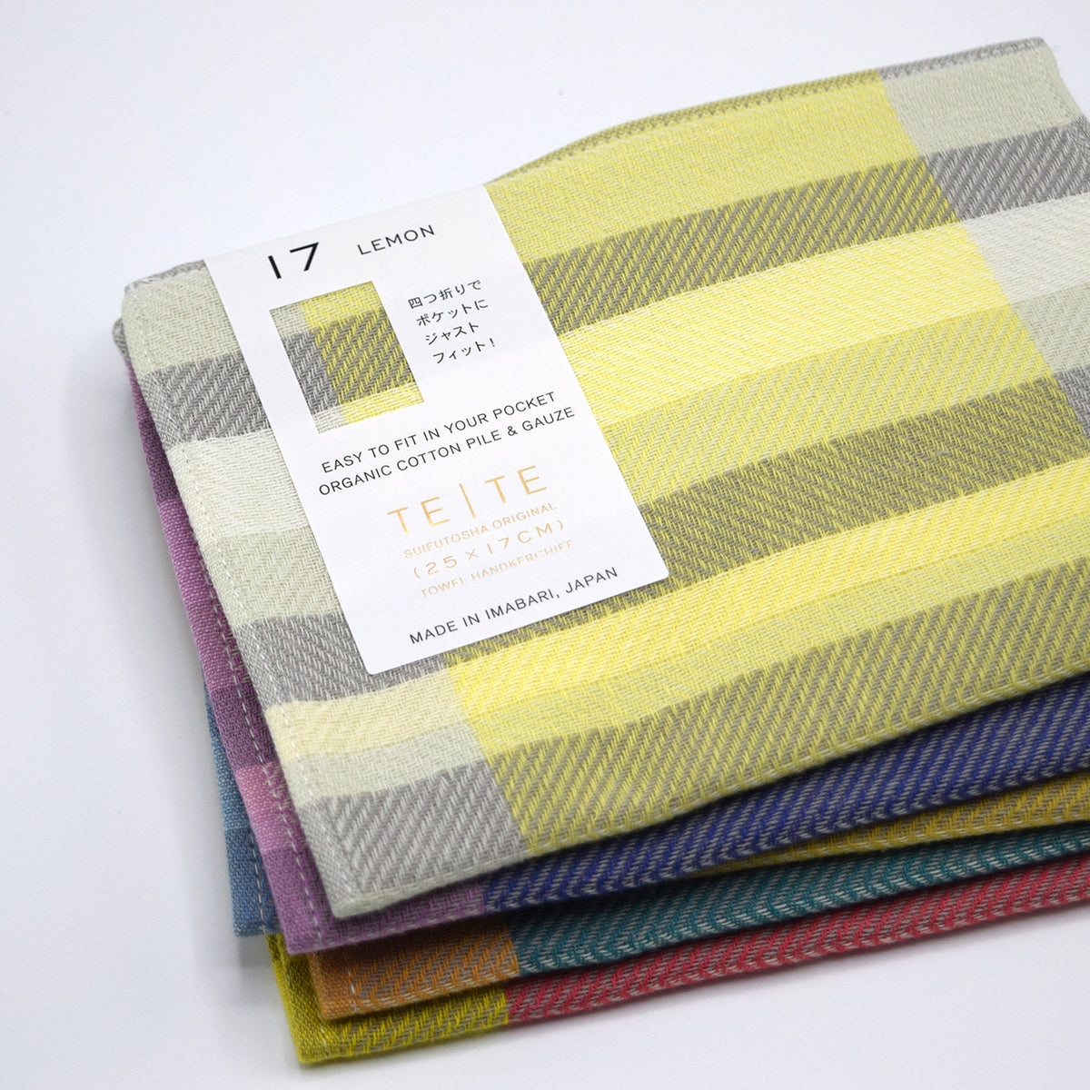 [Kokka Lifestyle] TETE Gauze Pile Towel Handkerchief