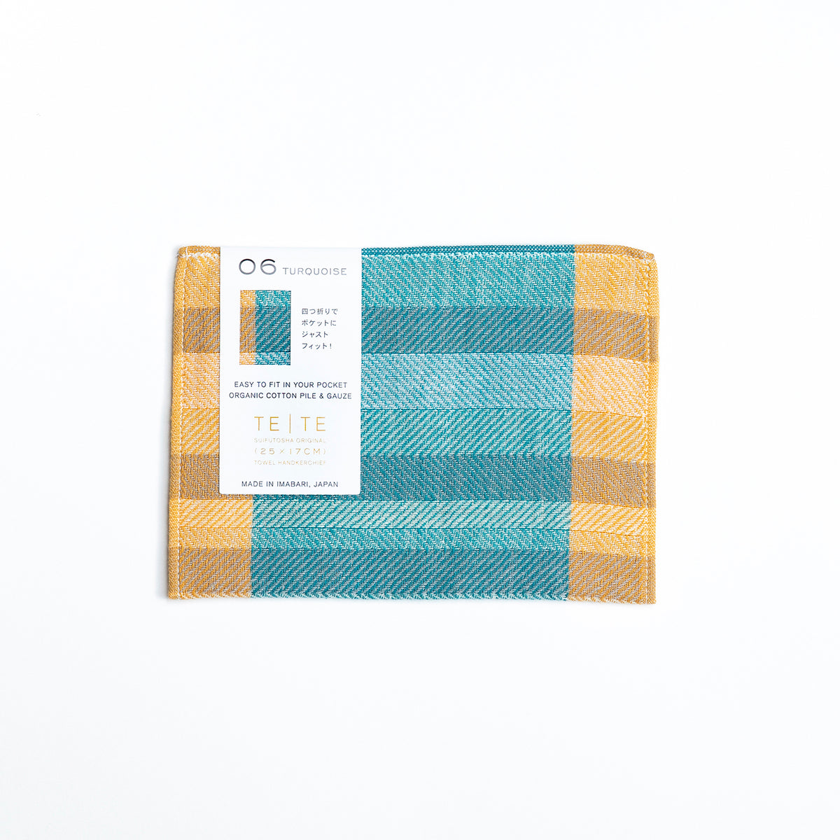 [Kokka Lifestyle] TETE Gauze Pile Towel Handkerchief