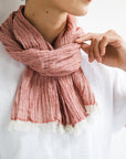 [Kokka Lifestyle] Cotton Linen Tiny Muffler
