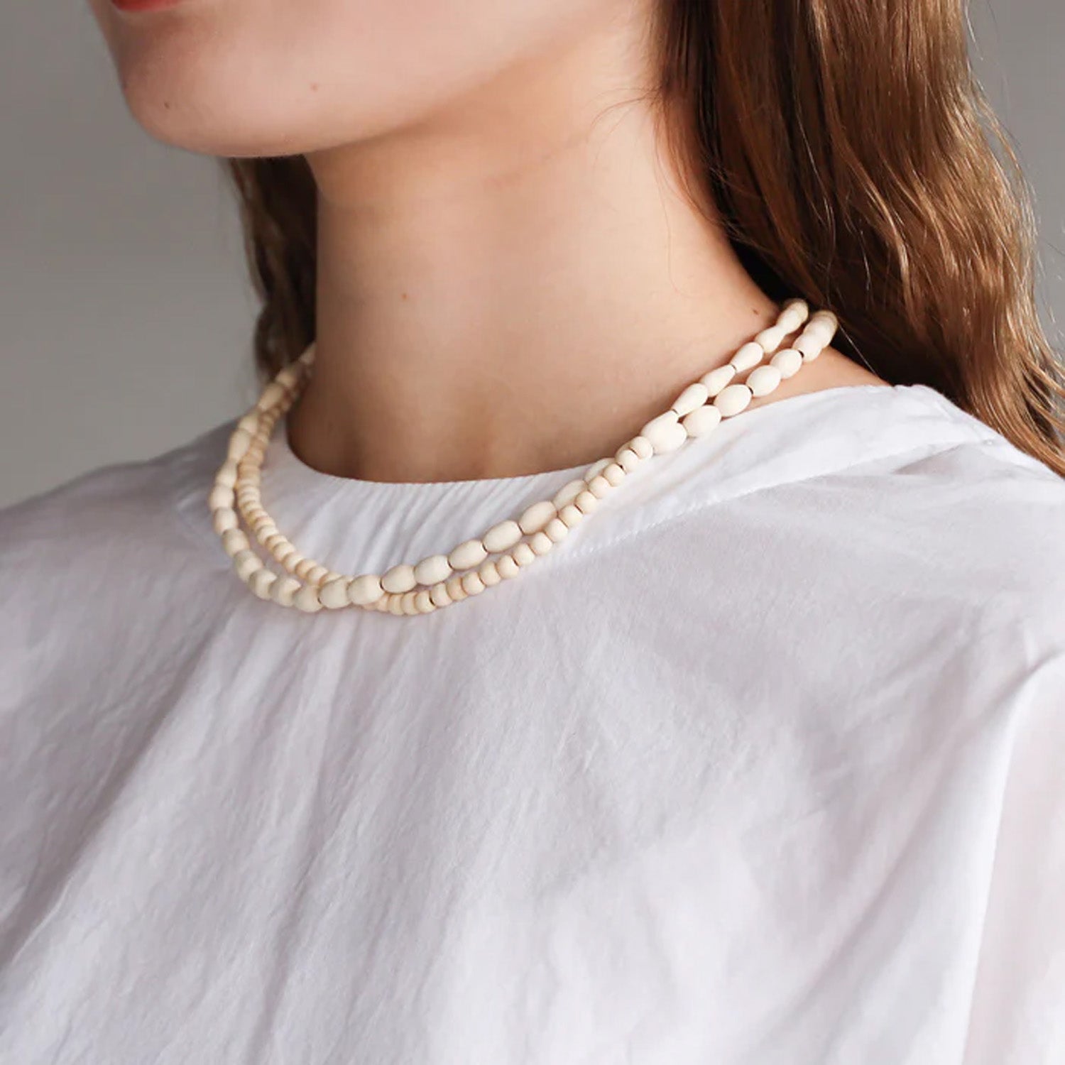 Wood Beads Necklace Kit