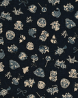 [Fabric Sample] Chibi-pri Japan Cotton Dobby Cloth YKA-36040-1