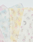 Kitty-cat and Bunny Cotton Double Gauze YPA-66020-2