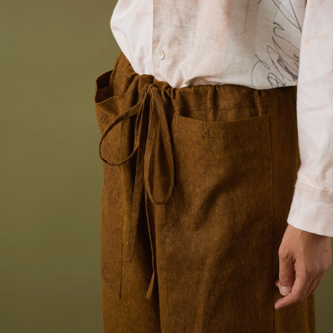 [Fabric Sample] nani IRO Wild Elegant Wind Cotton Brushed Flannel