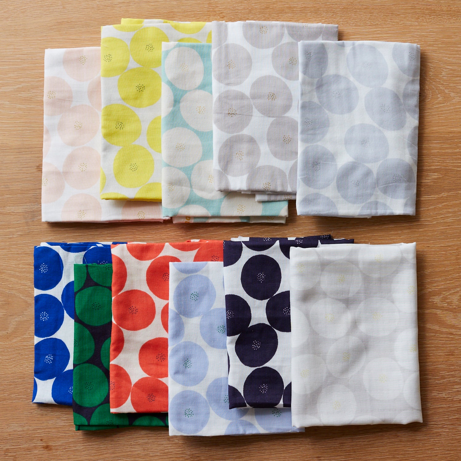 MUDDY WORKS Mini Anpan Cotton Double Gauze | Kokka Fabrics