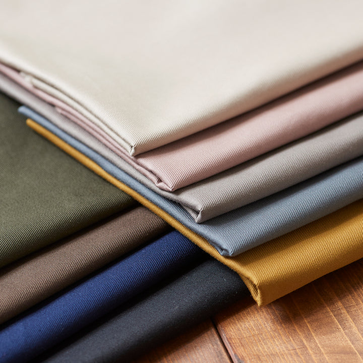 Organic Cotton Twill 12 Colors