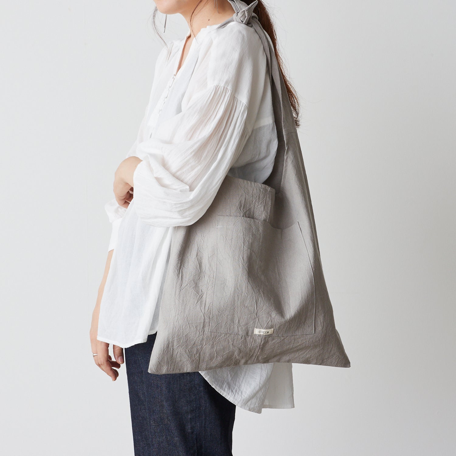 Shoulder Knot Tote Bag Kit (Fabric, Pattern & Sewing Instructions