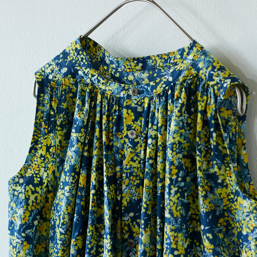 [Fabric Sample] Flownny Mimosa Cotton Lawn - KOKKA Original Design