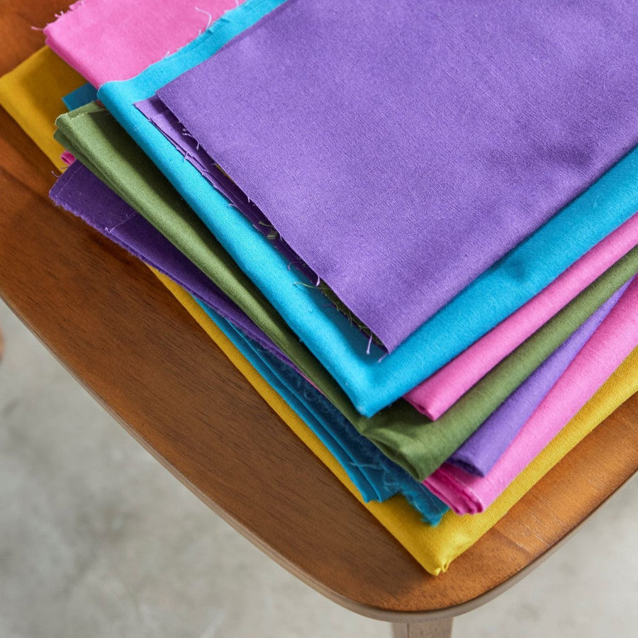 [Fabric Sample] echino Solid-color Linen Cotton Canvas Collection