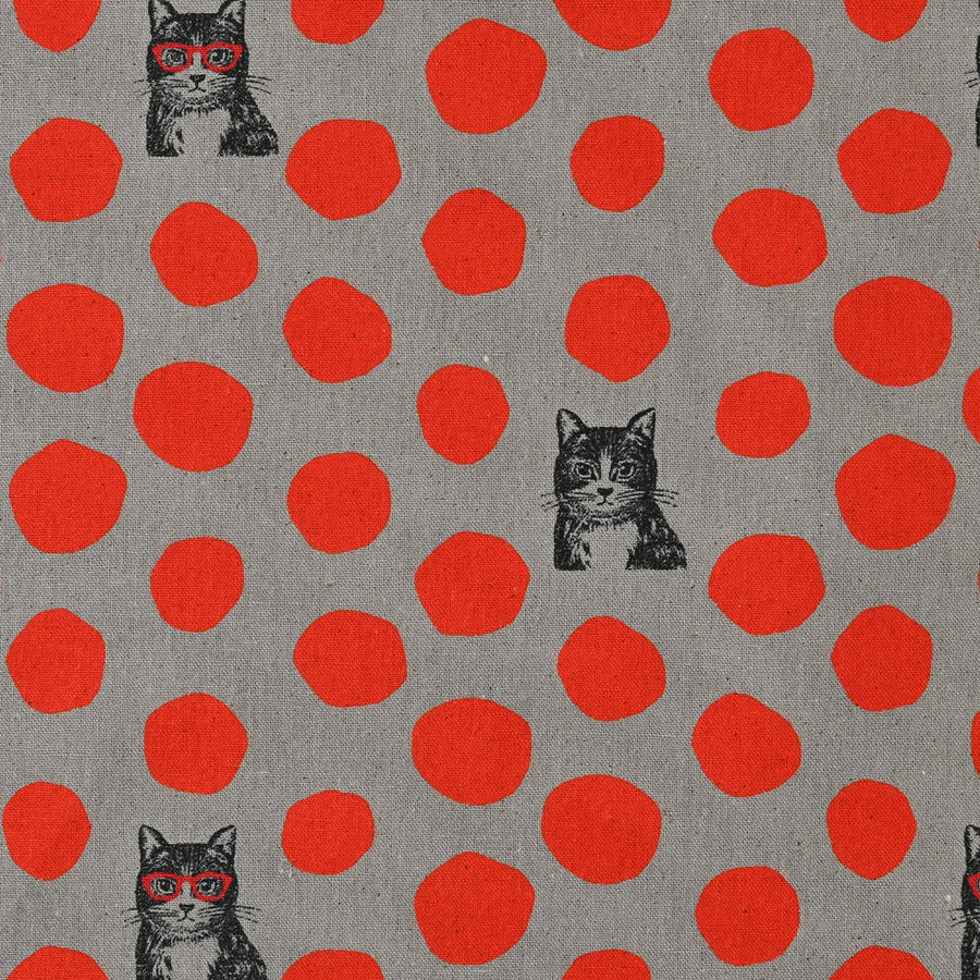 echino Cat Cotton Linen Canvas EYX-90000-900