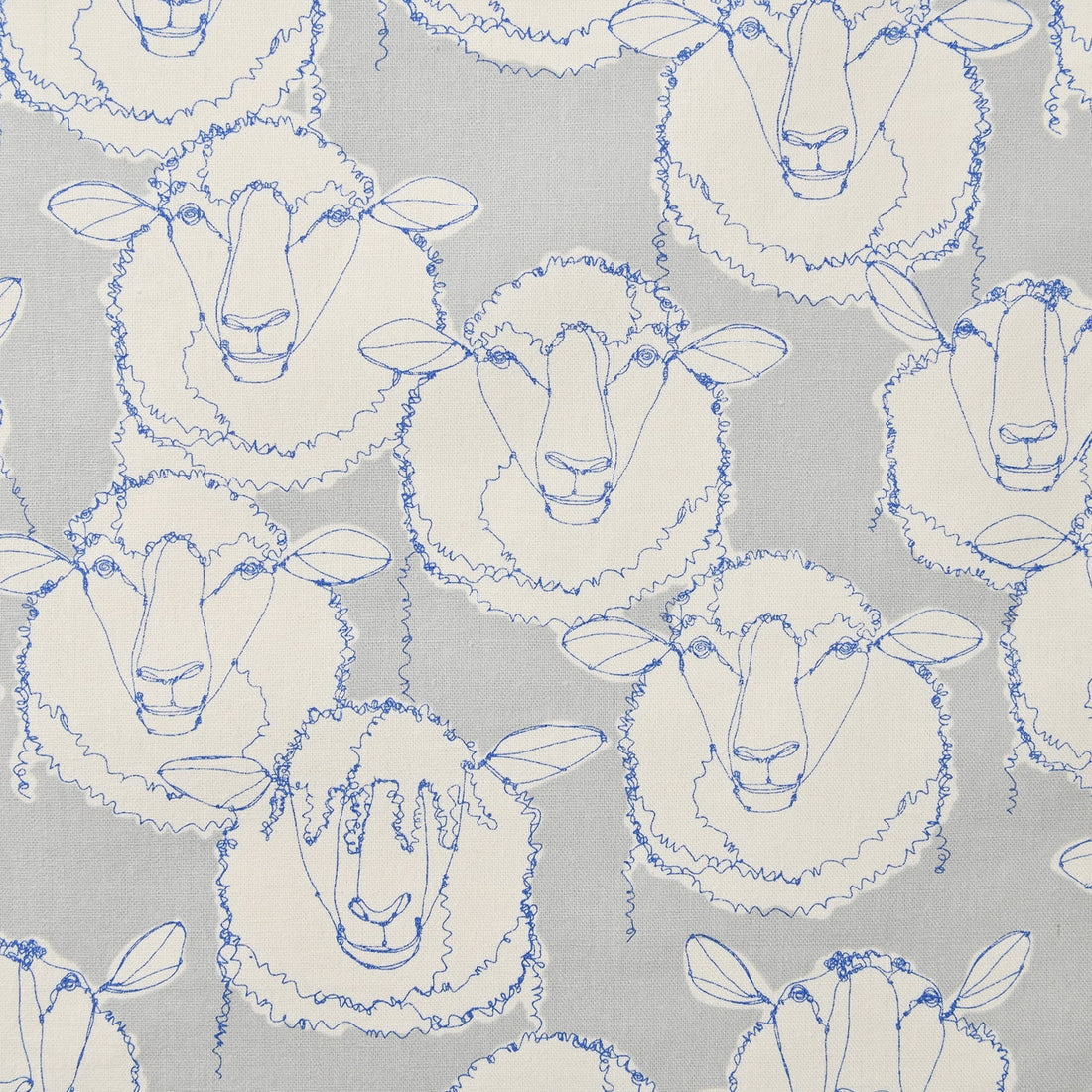 HAyU fabric Sheep Cotton Linen Canvas