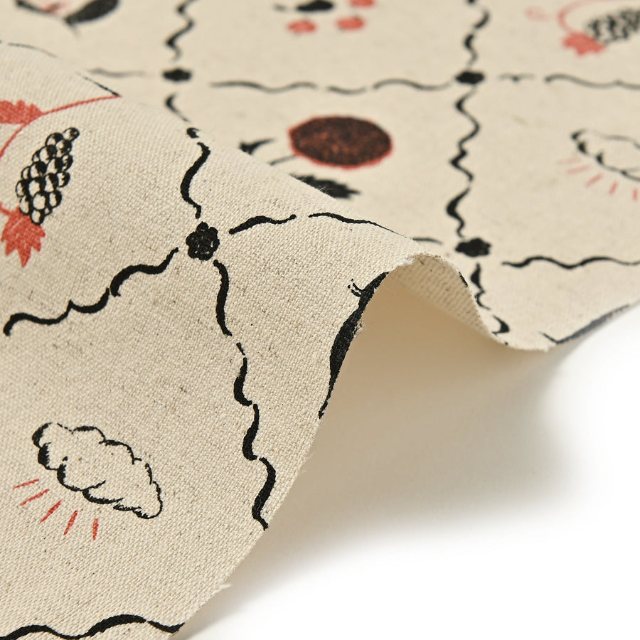 Sanae Sugimoto Your Cat Cotton Linen Canvas
