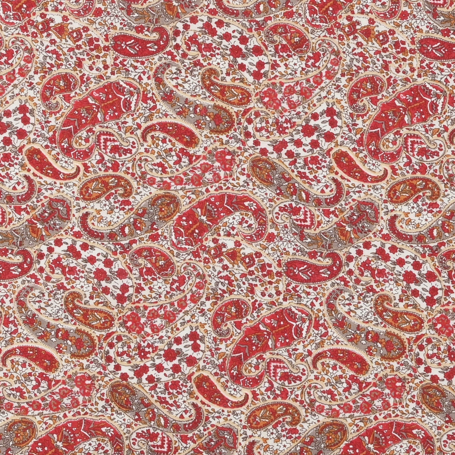 Flownny II Paisley Cotton Lawn - KOKKA Original Design