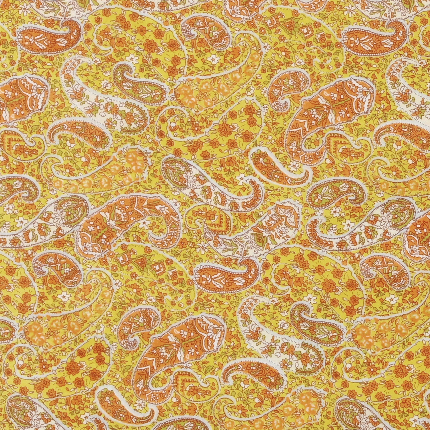 Flownny II Paisley Cotton Lawn - KOKKA Original Design