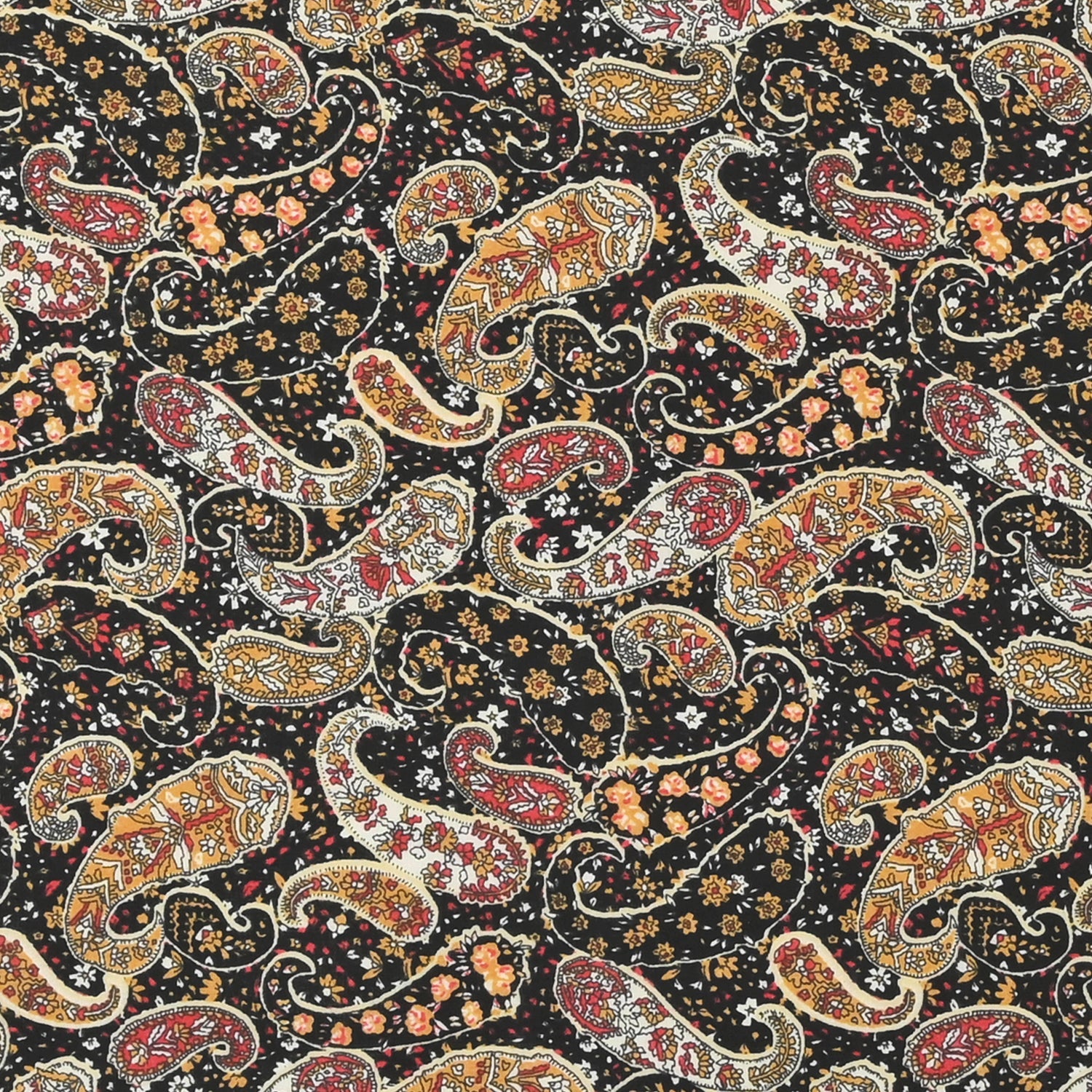 Flownny II Paisley Cotton Lawn - KOKKA Original Design