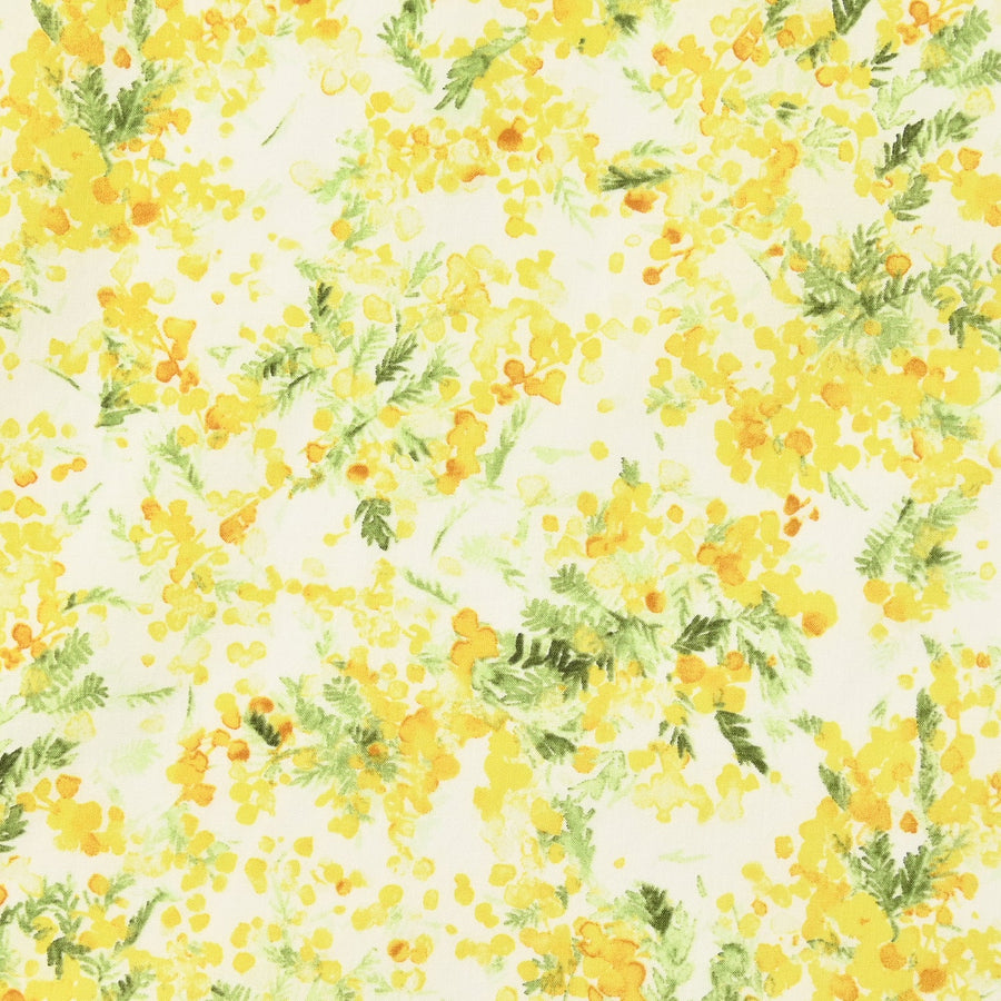 Flownny IV Mimosa Cotton Lawn - KOKKA Original Design