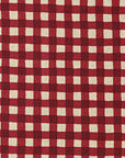 Gin-gam Check Linen Cotton Sheeting TC-1048-1