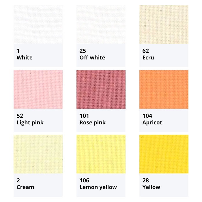 ICHI NO KIRE Cotton Sheeting 35 Colors