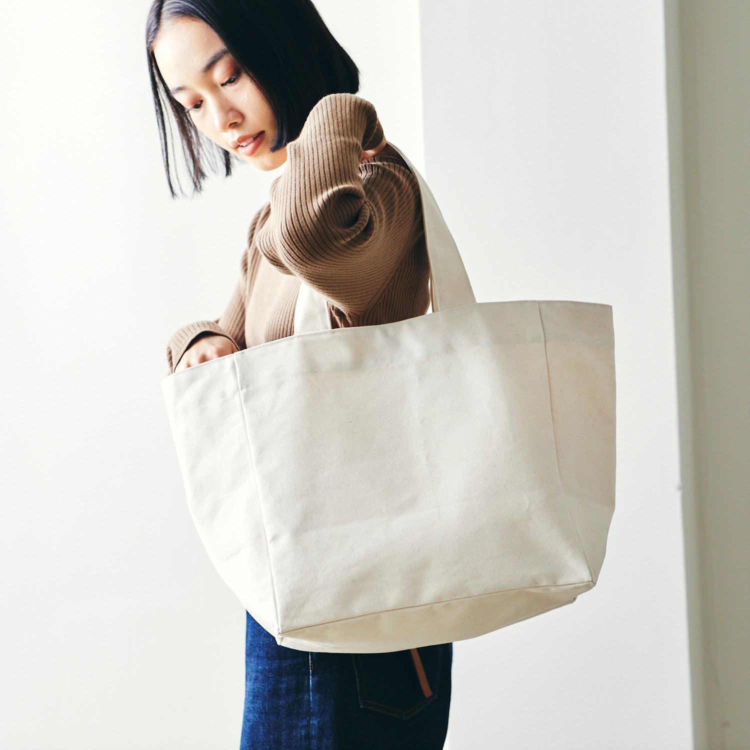 Nuno to Mono Cotton Heavyweight Canvas | Kokka Fabrics